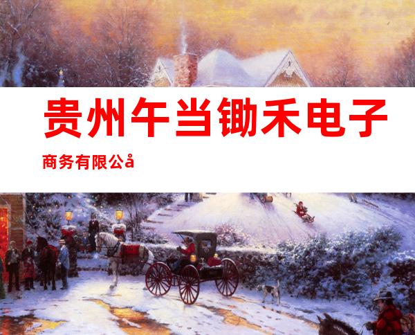 贵州午当锄禾电子商务有限公司